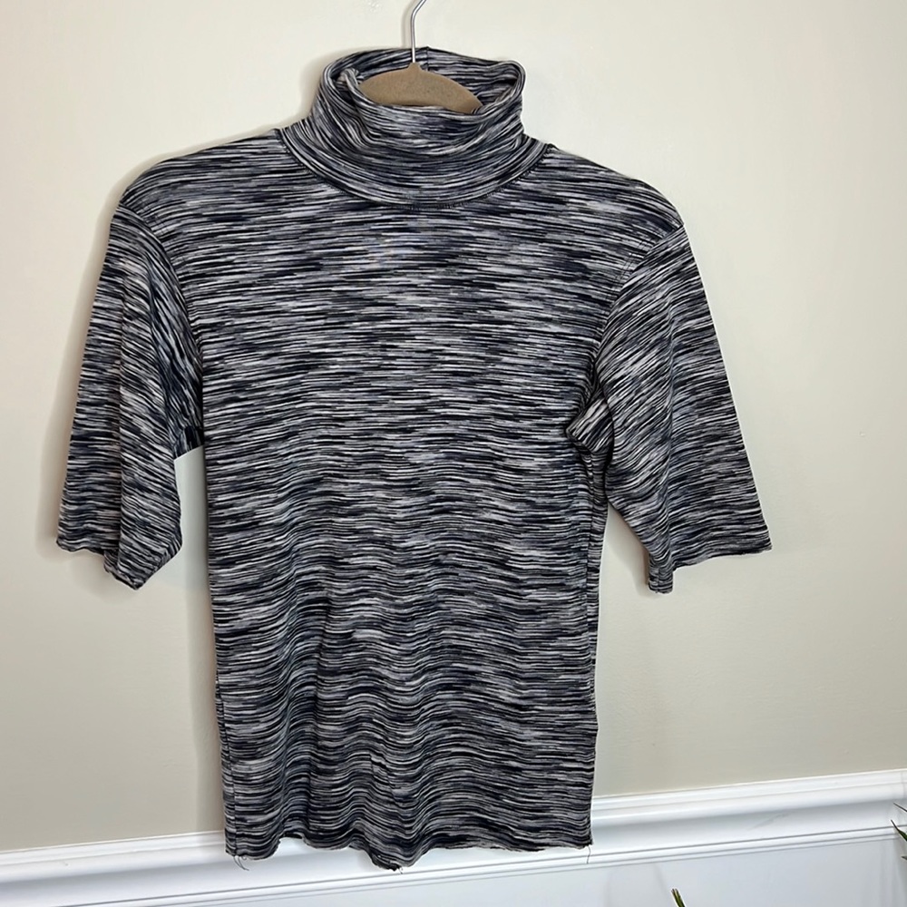Free People space dye turtleneck top Large